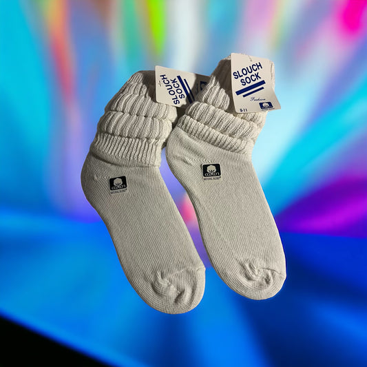 Slouch Socks (White)