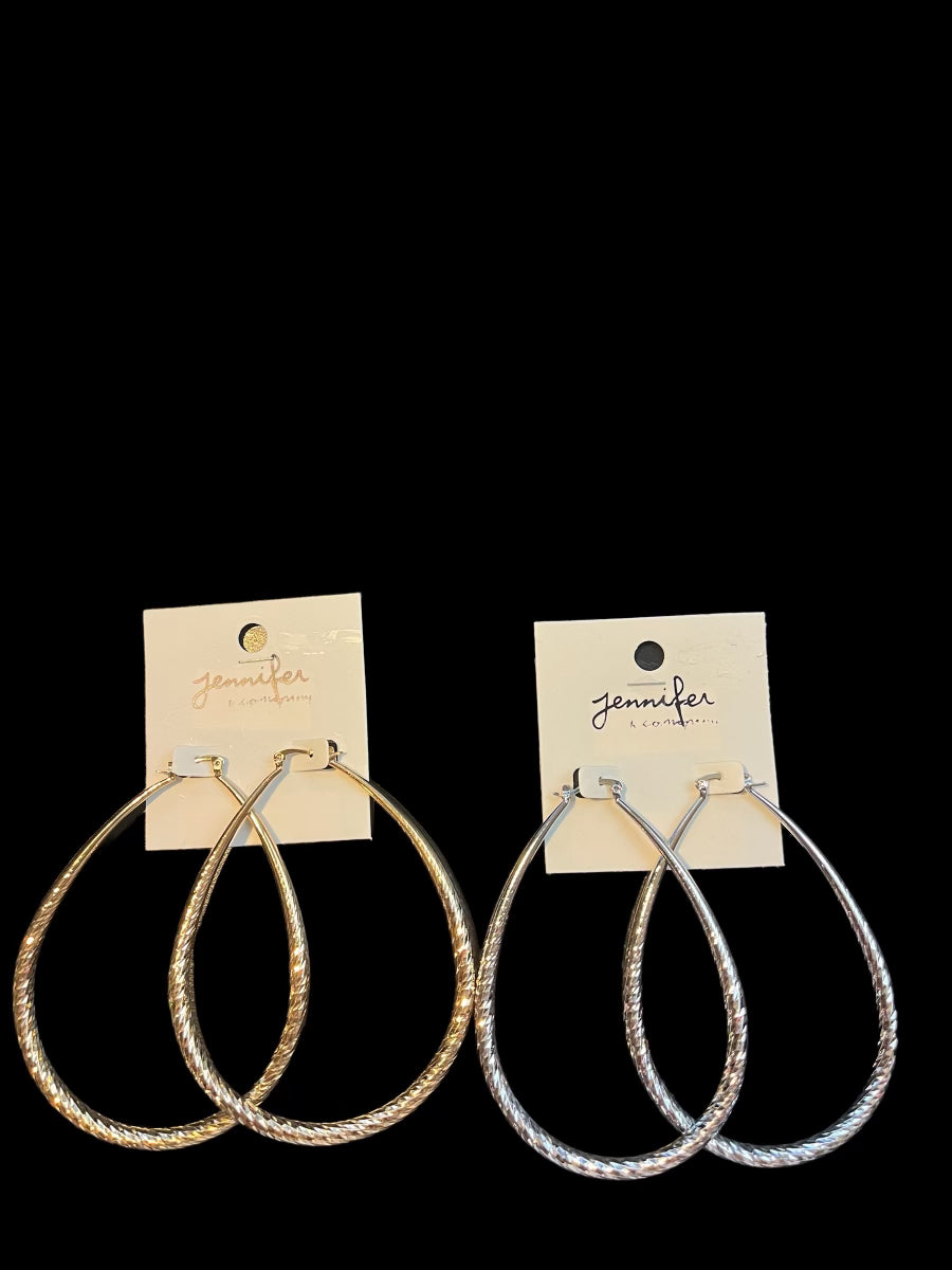 Oval Hoops