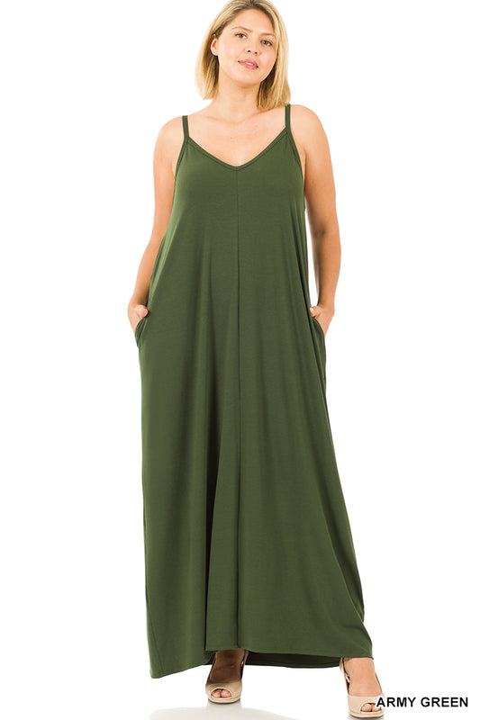 The Gigi Maxi/Army Green