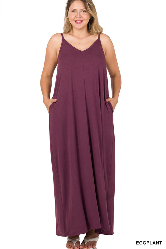 The Gigi Maxi/Eggplant