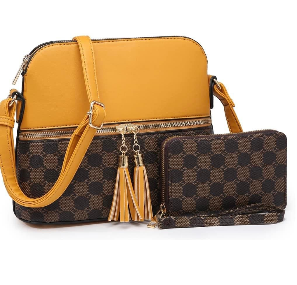 Monogram Crossbody Handbag