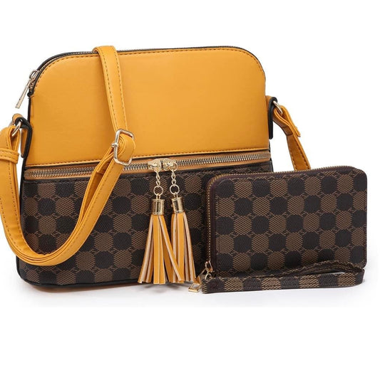 Monogram Crossbody Handbag