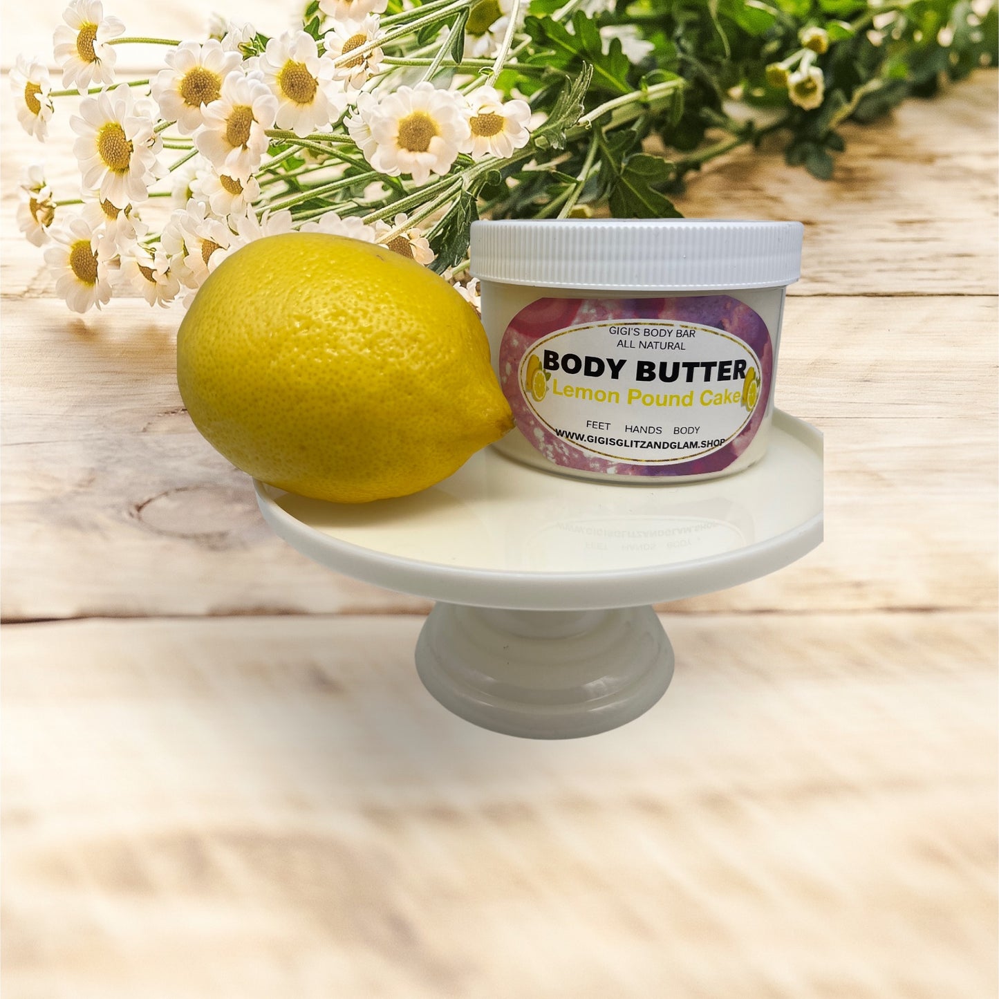 Lemon Pound Cake Body Butter