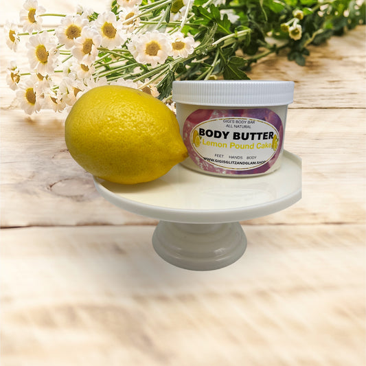 Lemon Pound Cake Body Butter