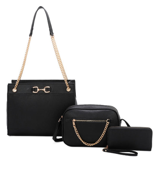 Fashion chain 3 in one handbag